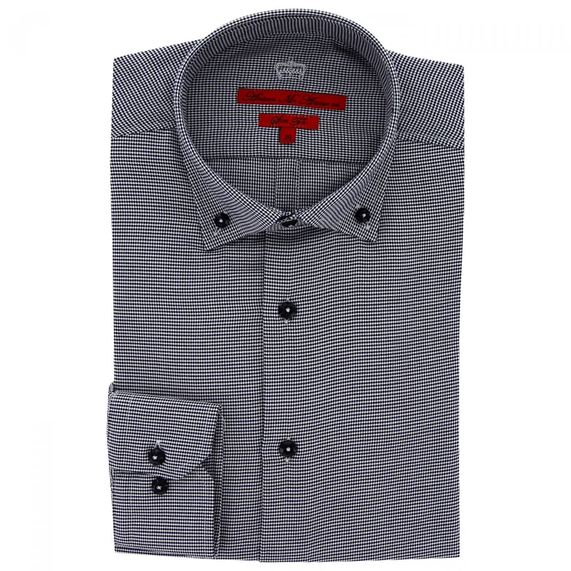 Chemise homme tissu à motifs coupe cintrée FRANCY Andrew Mac Allister