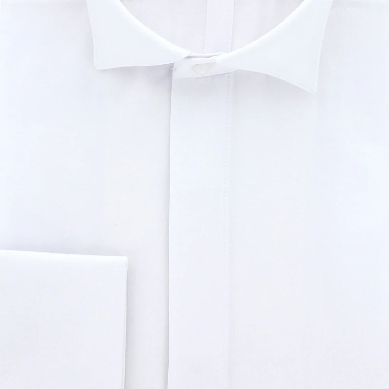 Chemise homme col cassé tissu armuré coupe cintrée CROKEN Andrew Mac Allister