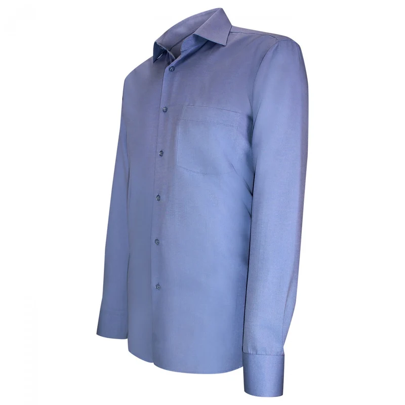 Chemise homme tissu chevron coupe droite CLARON Andrew Mac Allister