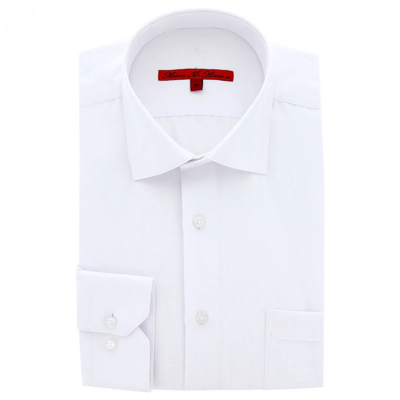 Chemise homme tissu chevron coupe droite CLARON Andrew Mac Allister