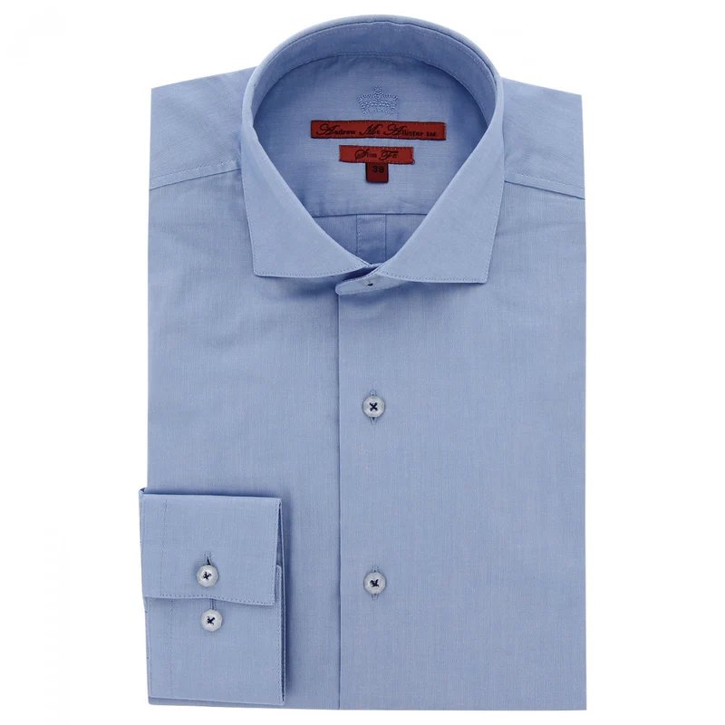 Chemise homme 100% coton coupe cintrée CLARK Andrew Mac Allister