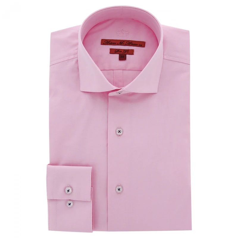 Chemise homme 100% coton coupe cintrée CLARK Andrew Mac Allister
