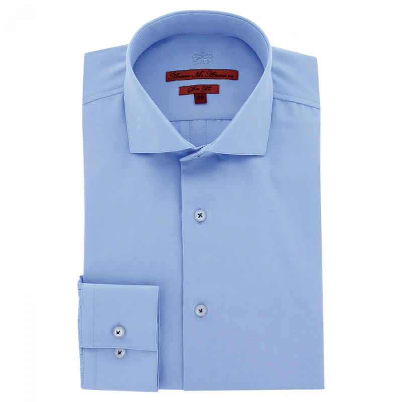 Chemise homme 100% coton coupe cintrée CLARK Andrew Mac Allister