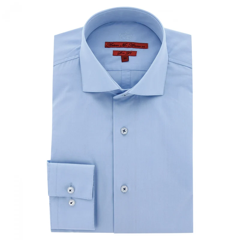 Chemise homme 100% coton coupe cintrée CLARK Andrew Mac Allister