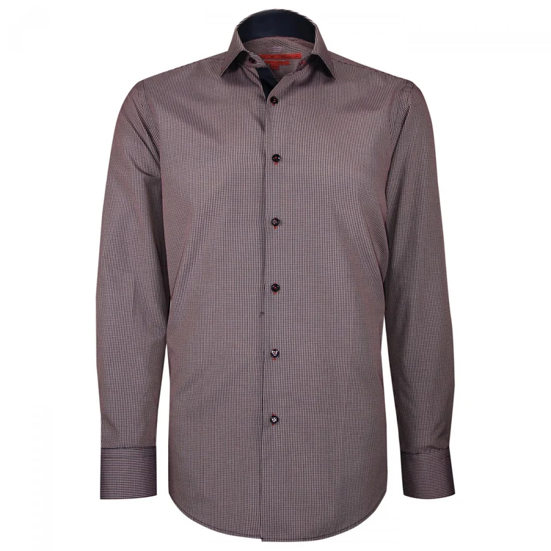 Chemise homme 100% coton à carreaux coupe cintrée CHECKY Andrew Mac Allister