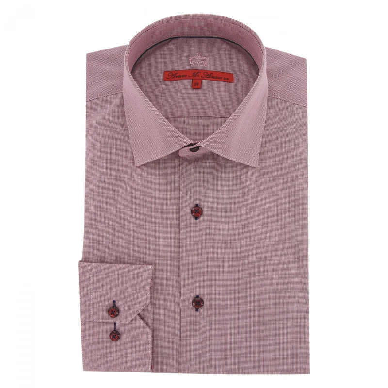 Chemise homme 100% coton coupe droite MOULIS Andrew Mac Allister