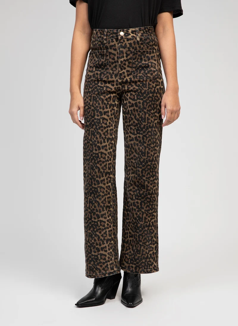 PANTALON PARAMI leopard