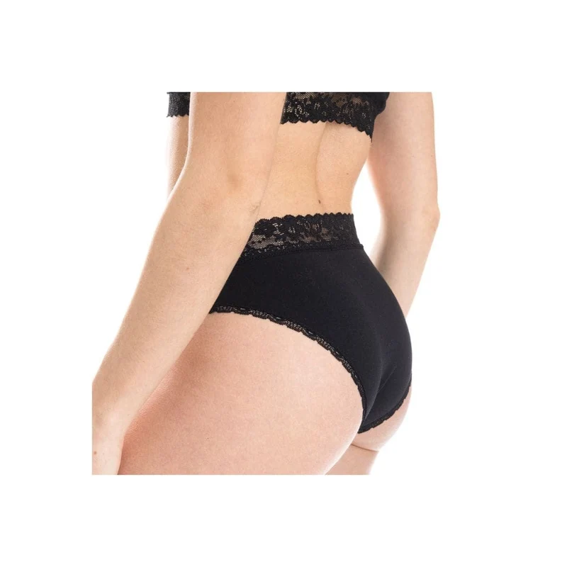 Culotte dentelle Noir