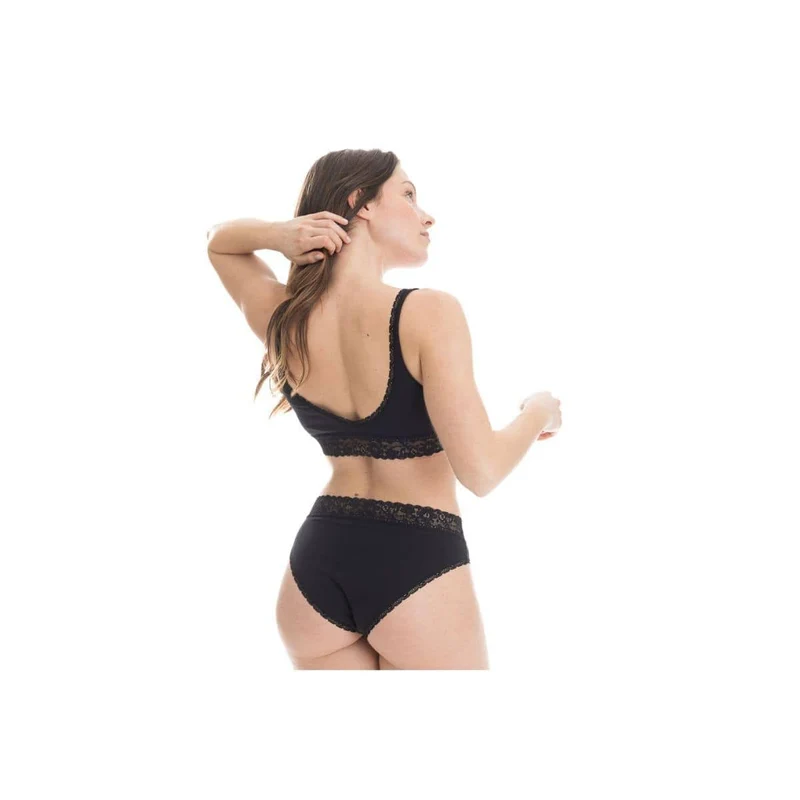 Culotte dentelle Noir