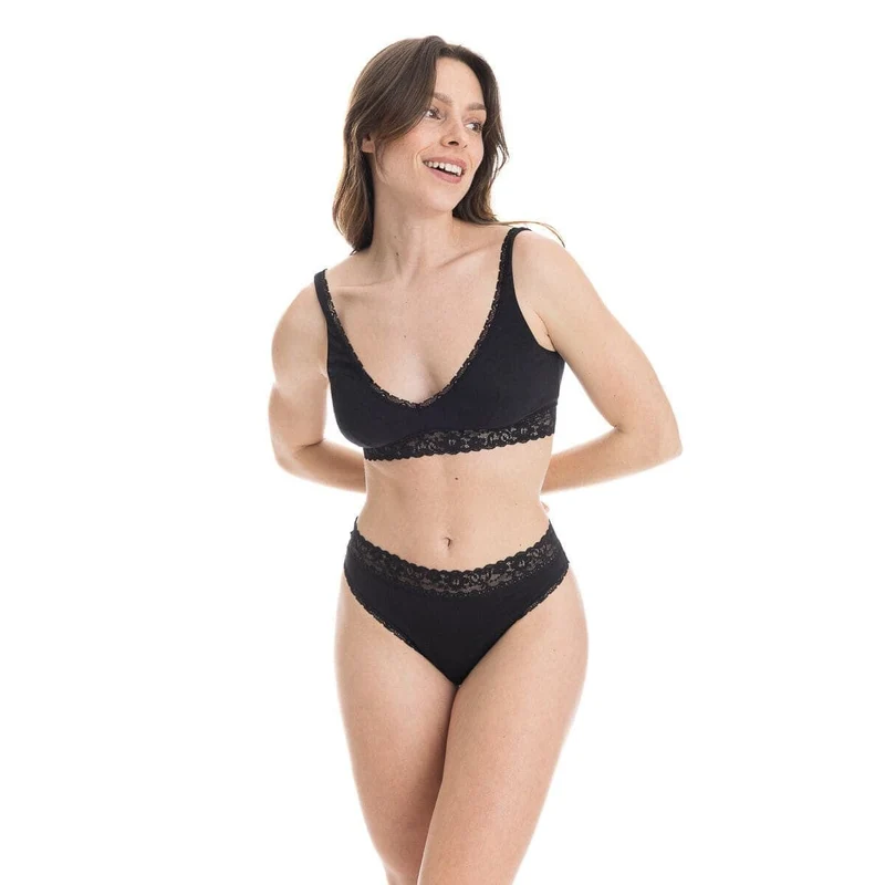 Soutien gorge brassière - Dentelle noir
