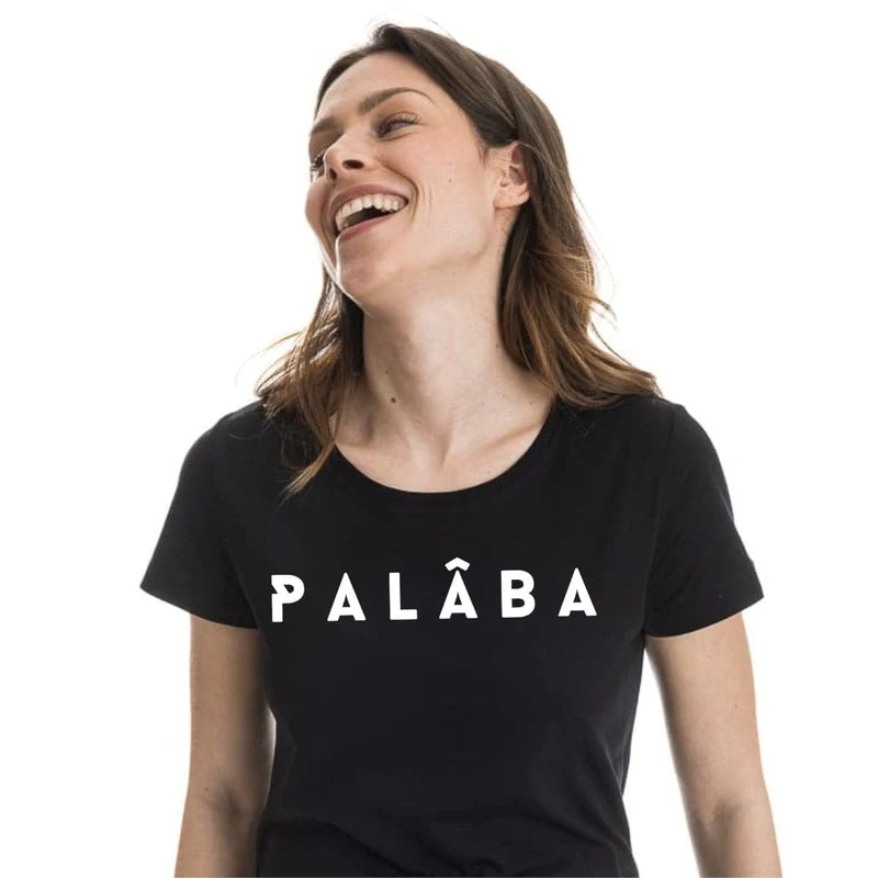 T-shirt Femme Noir - PALÂBA