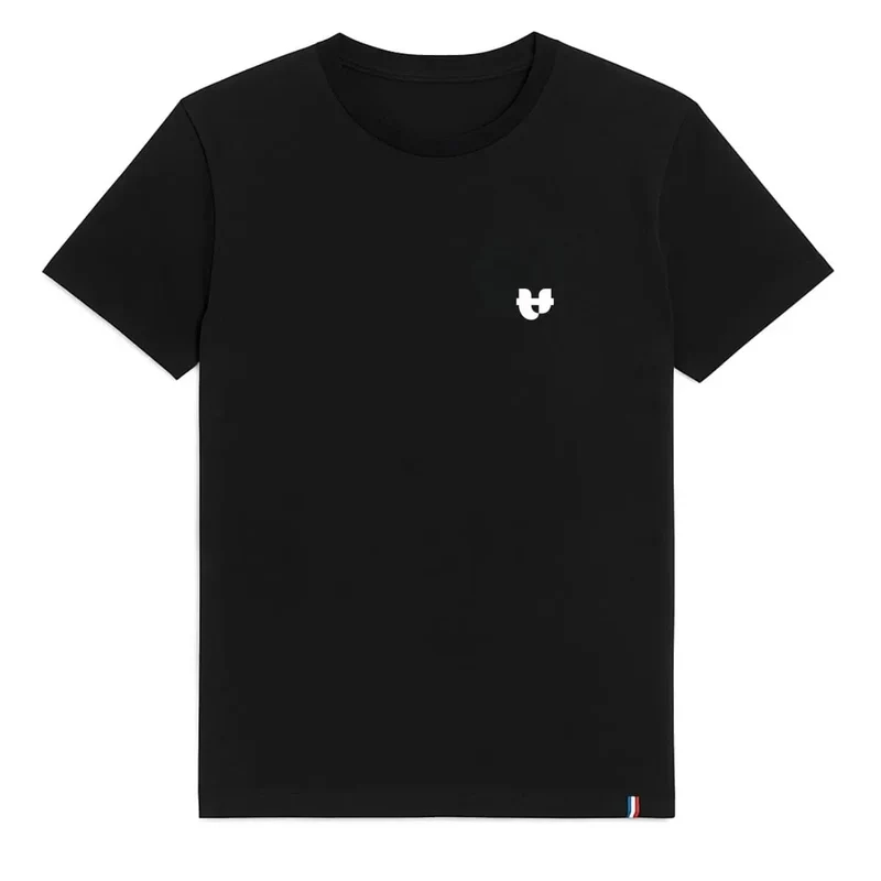 T-shirt Homme Noir - Cœur