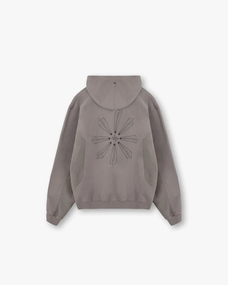 247 Uprising Zip Hoodie - Steel