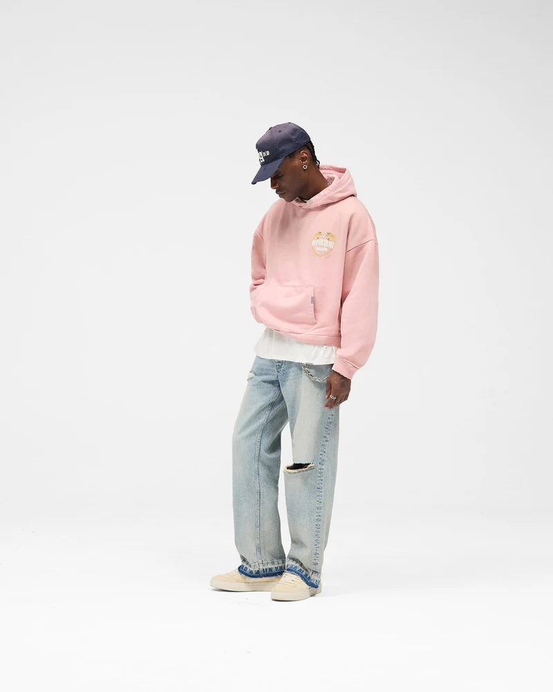 Represent Angel Border Hoodie - Quartz