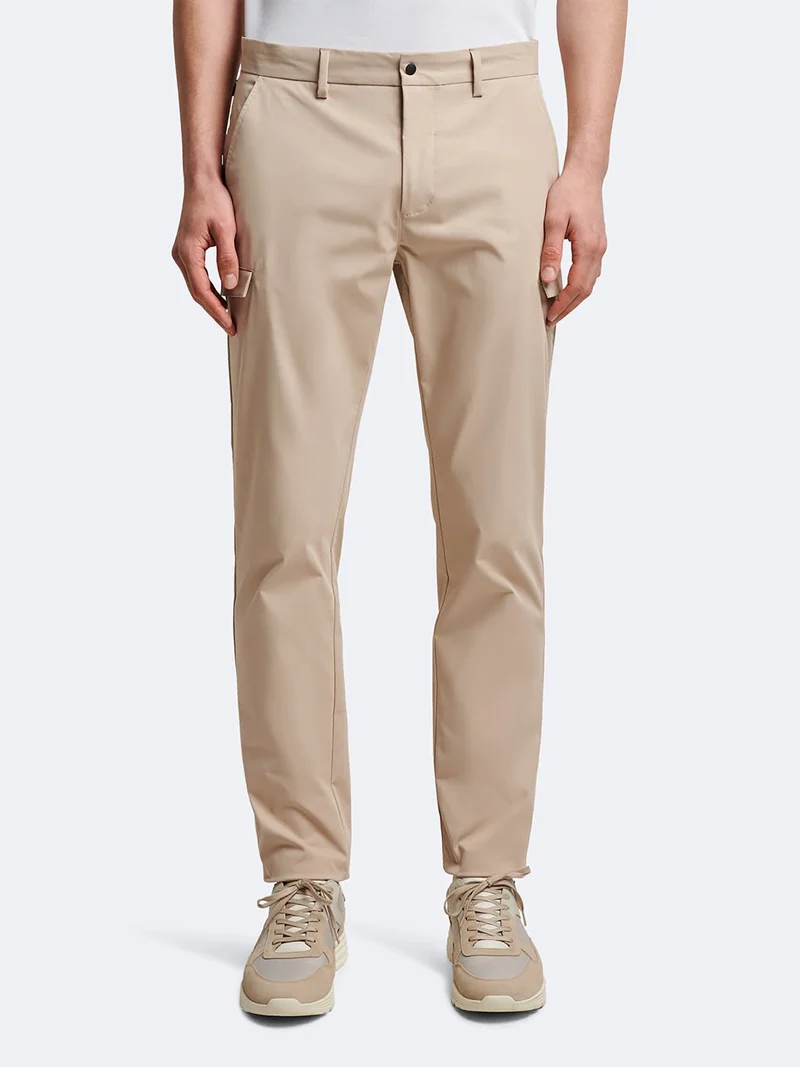 Slack regular en polyester mélangé