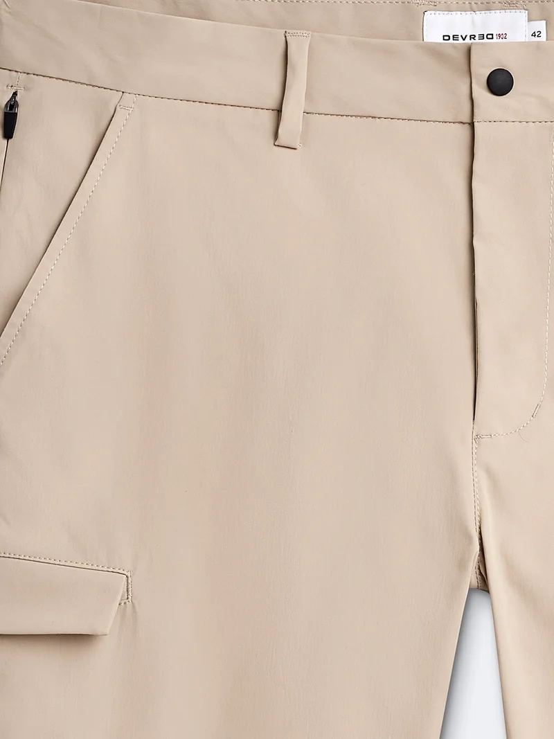 Slack regular en polyester mélangé