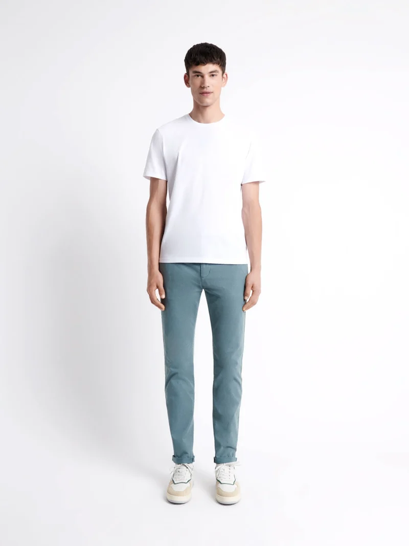 Slack slim en coton bio