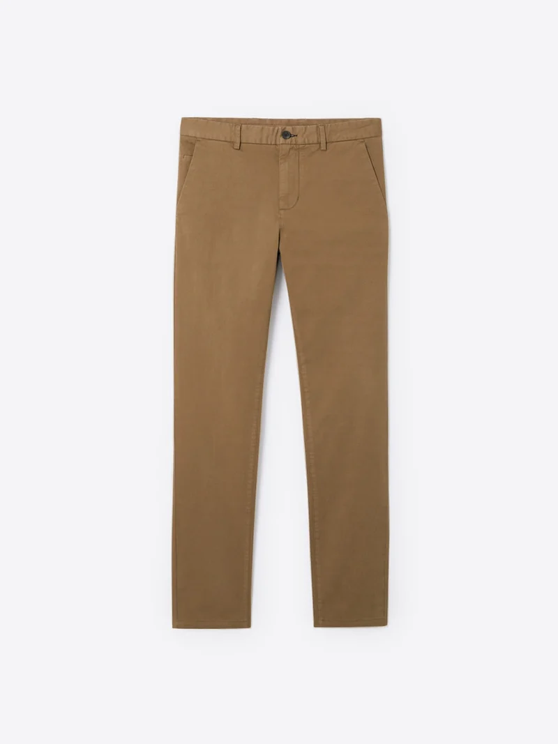 Chino slim en coton bio