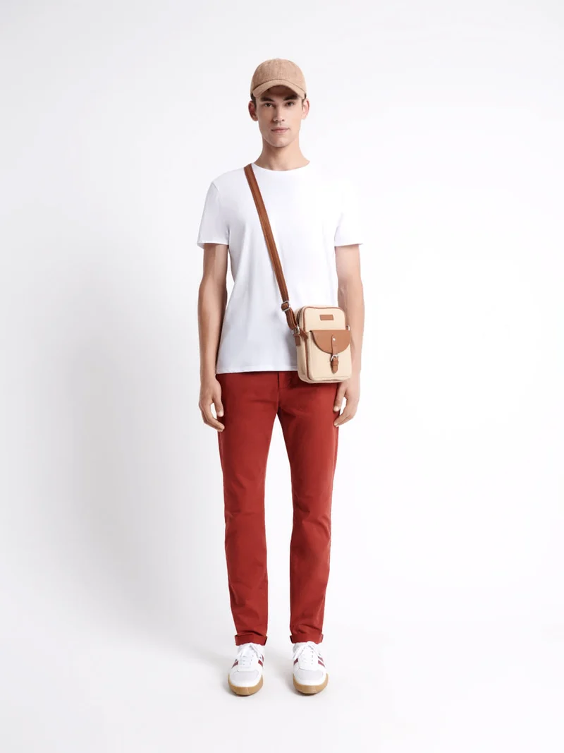 Slack slim en coton bio