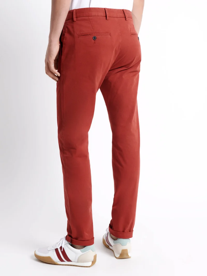Slack slim en coton bio