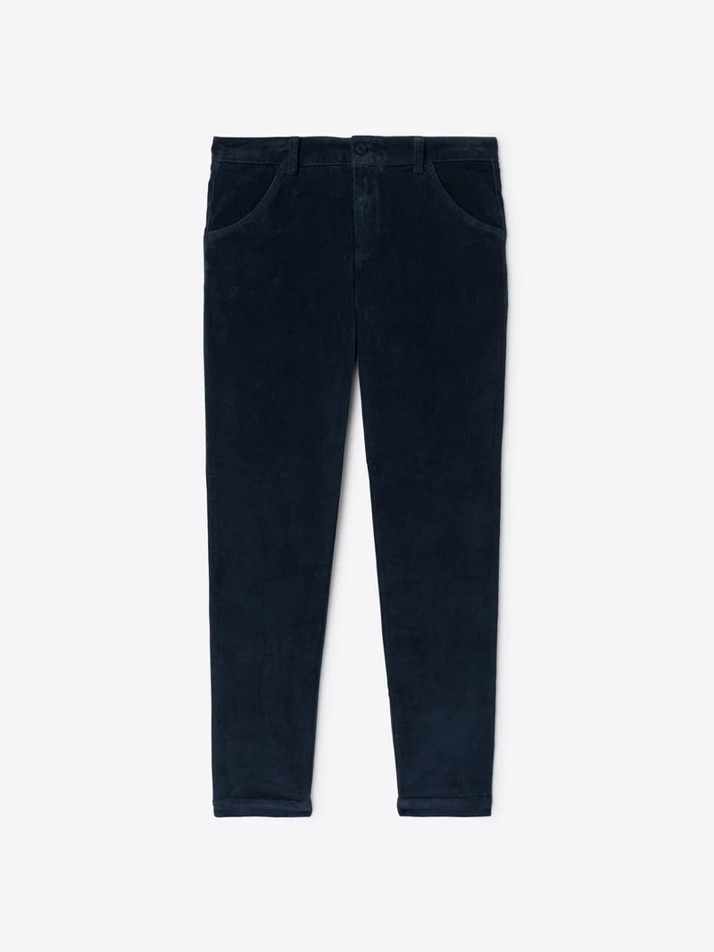 Chino en velours côtelé
