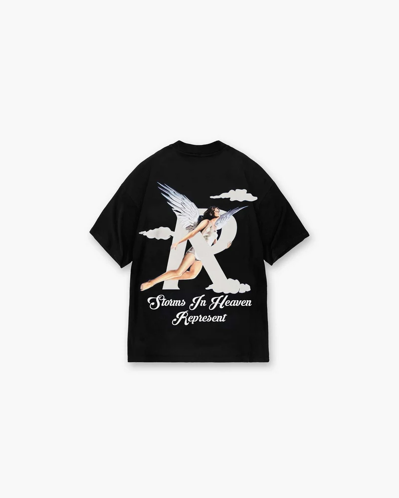 Storms In Heaven T-Shirt - Black