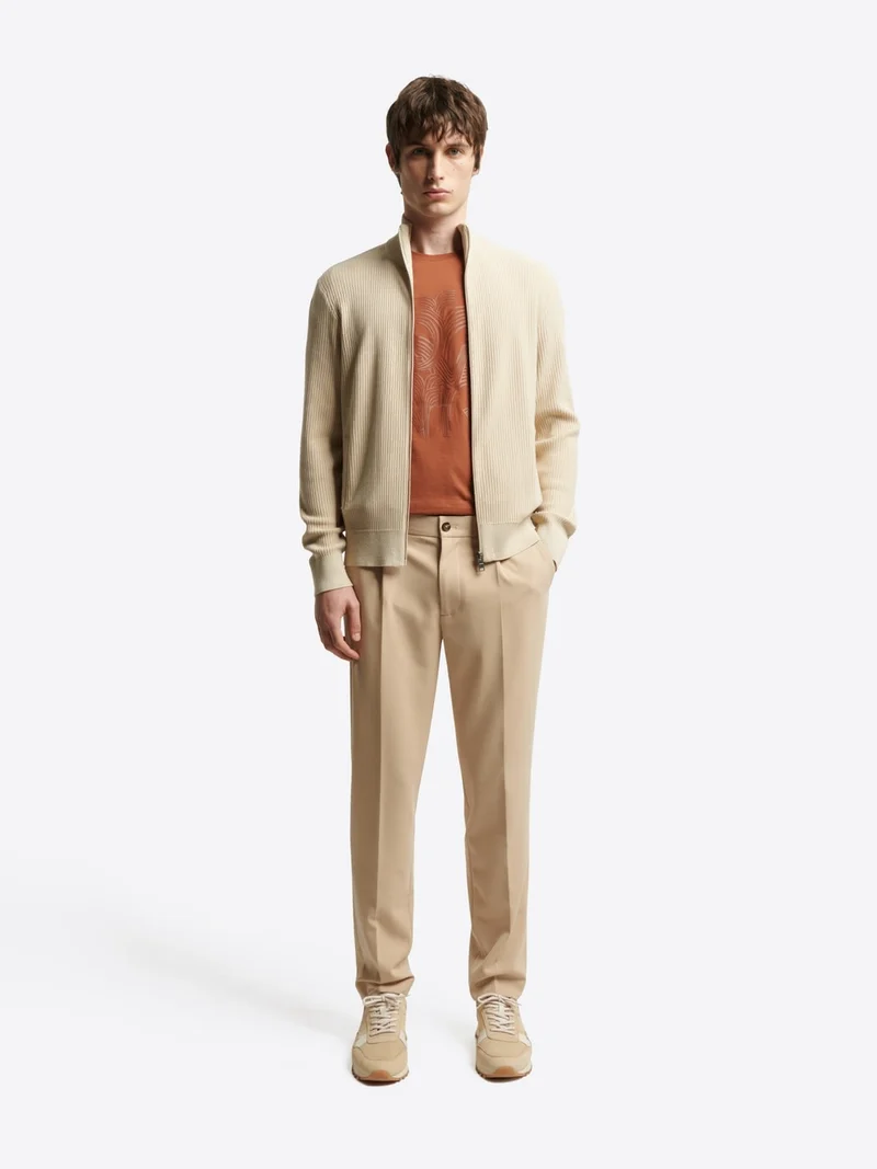 Chino slim taille semi-élastiquée
