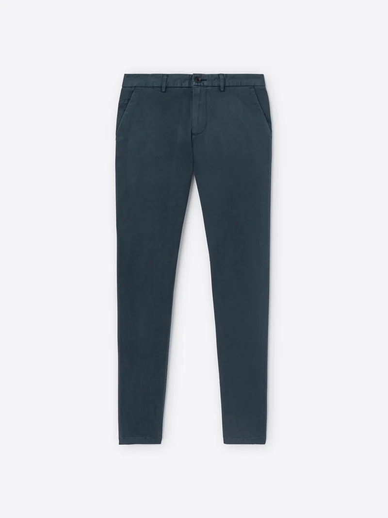 Chino slim en coton bio
