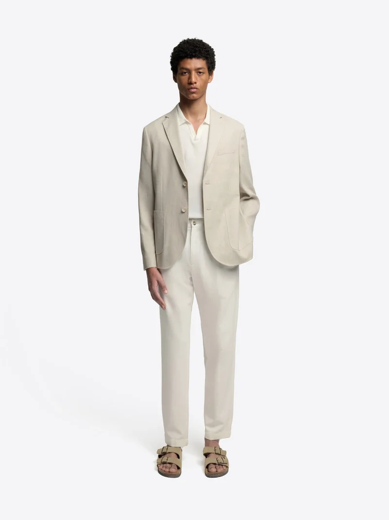 Chino regular en coton lyocell