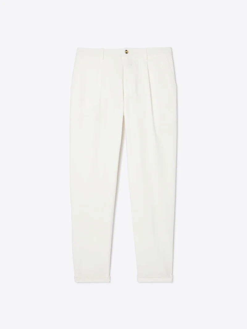 Chino regular en coton lyocell