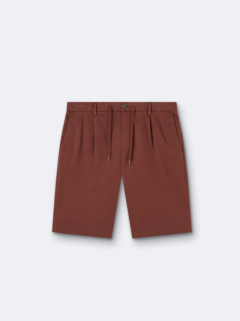 Bermuda regular en coton