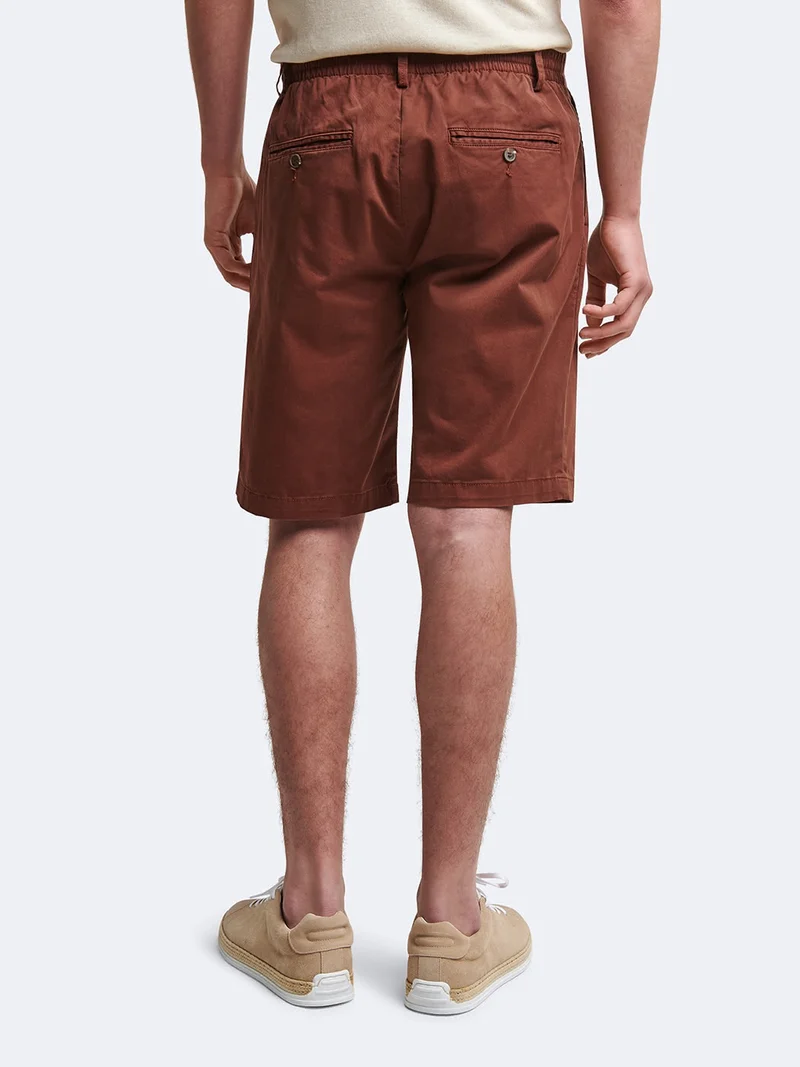 Bermuda regular en coton