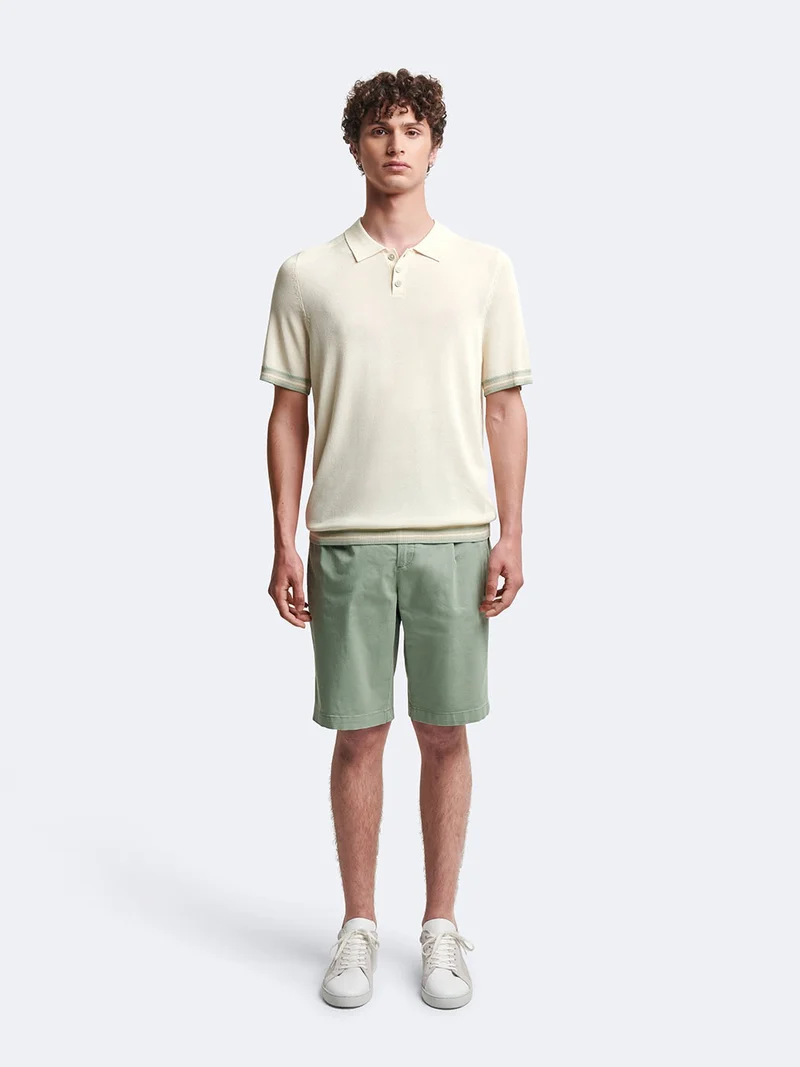 Bermuda regular en coton
