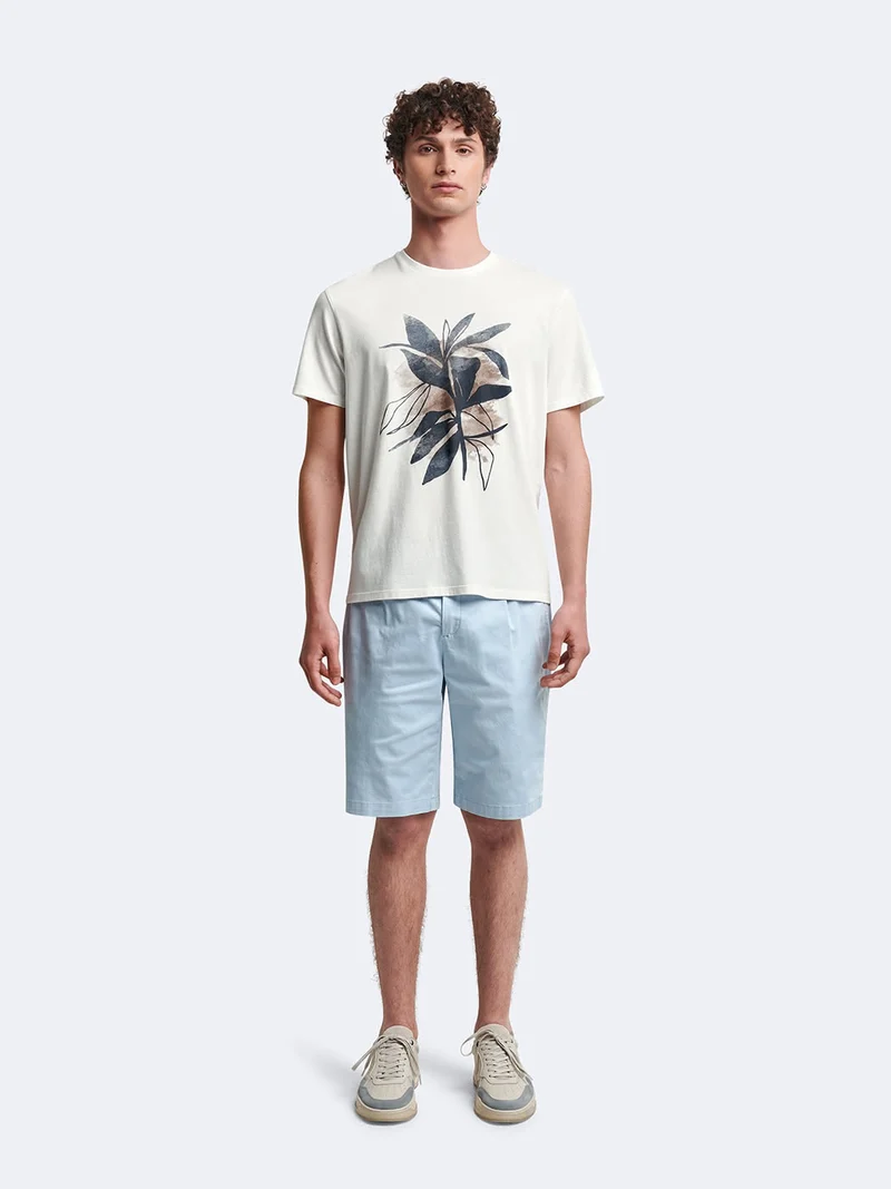 Bermuda regular en coton