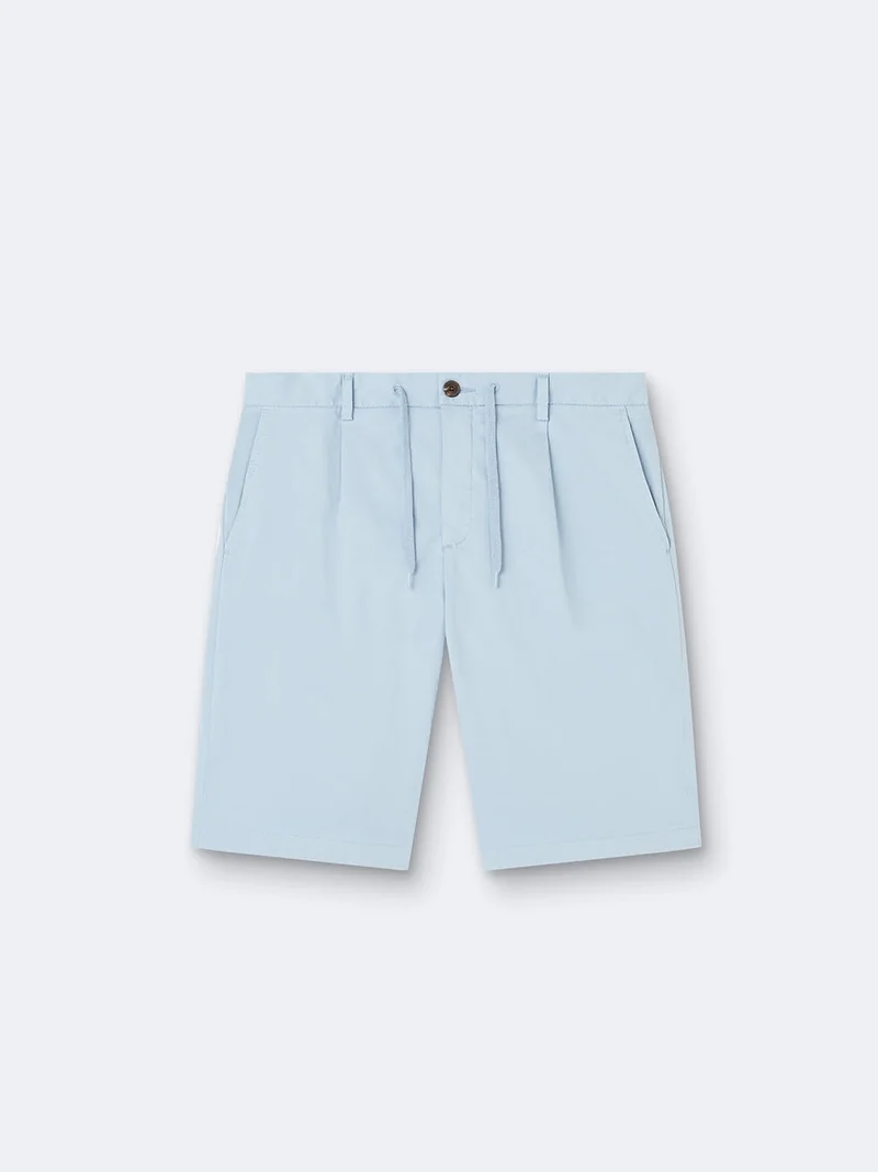 Bermuda regular en coton