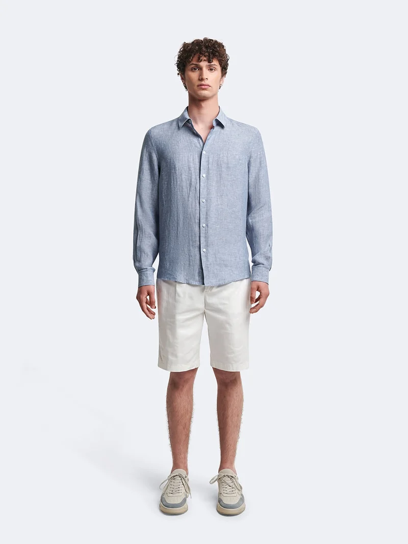 Bermuda regular en coton