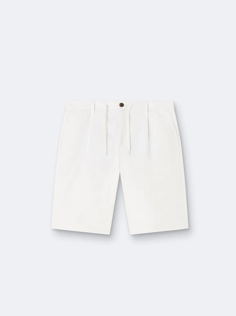 Bermuda regular en coton