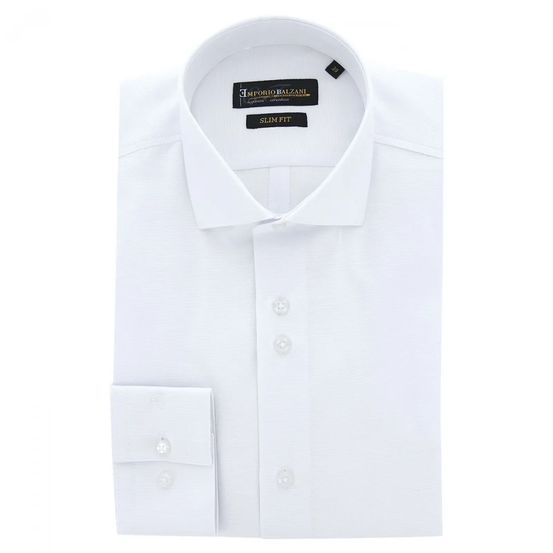 Chemise homme tissu armuré coupe cintrée CLASSIK Emporio balzani