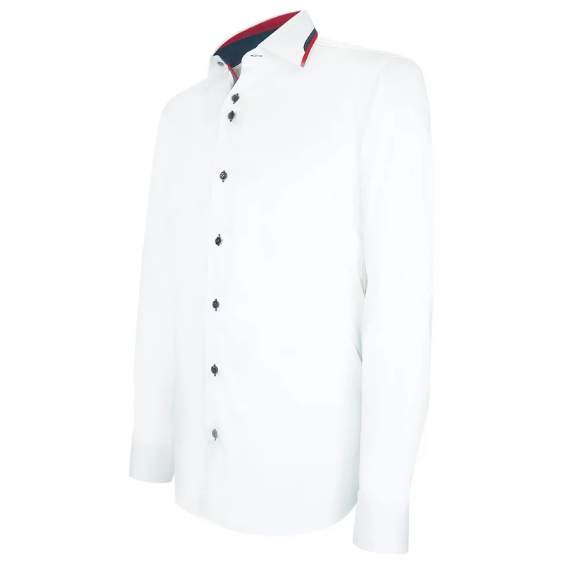 Chemise homme mode col tricolore coupe cintrée GRAFIK Emporio balzani