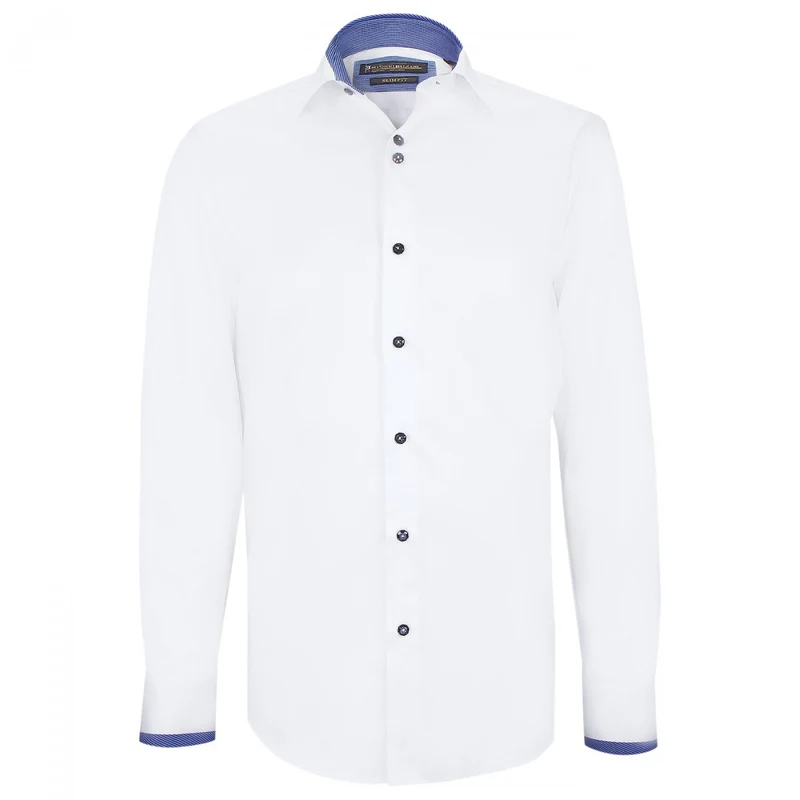 Chemise homme col bicolore coupe cintrée LINDO Emporio balzani