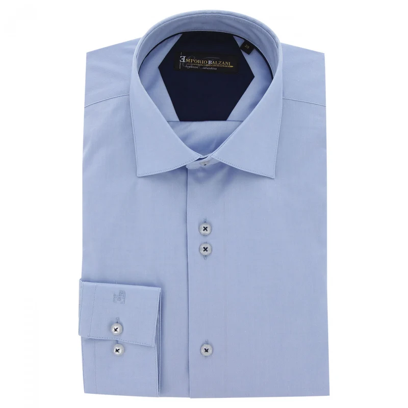 Chemise homme unie coupe droite CLASSIKO Emporio balzani