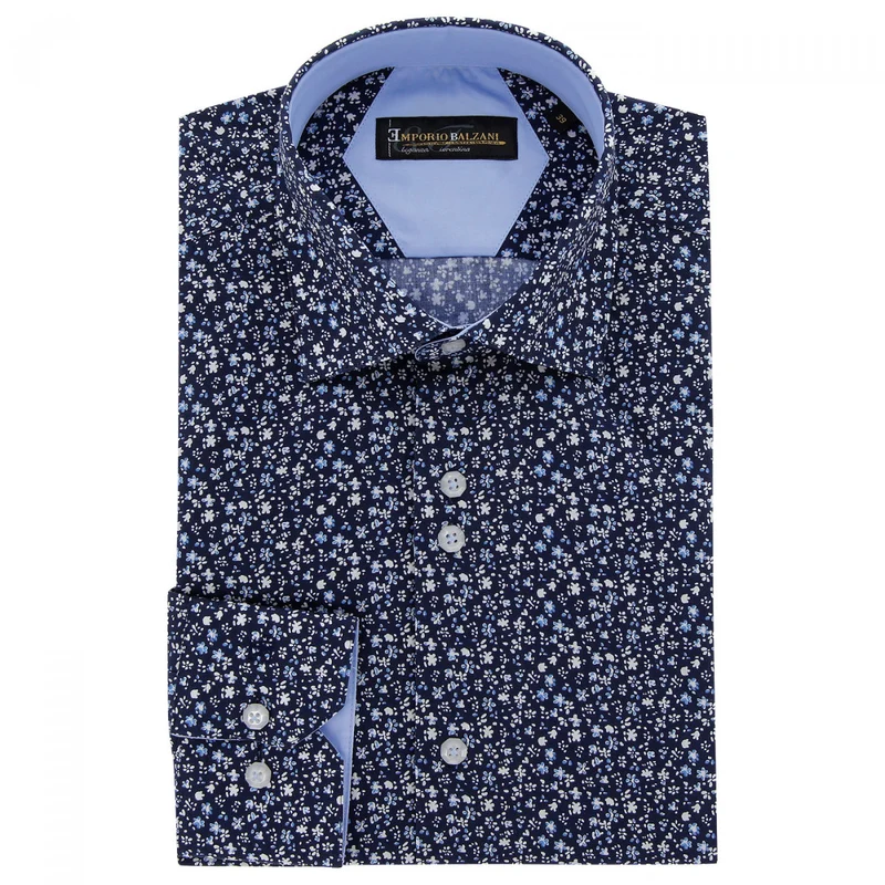 Chemise homme imprimée coupe droite STAMPA Emporio balzani