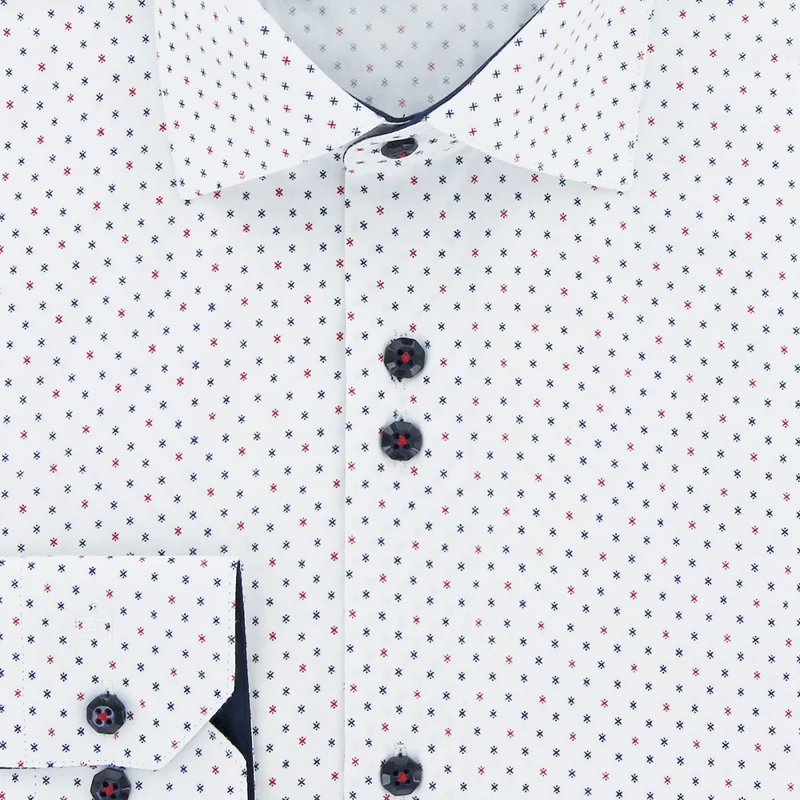 Chemise homme imprimée coupe droite STAMPA3 Emporio balzani
