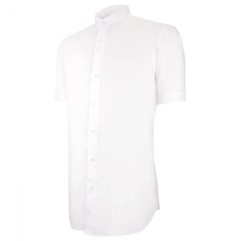 Chemisette homme col mao coupe cintrée MAAO Emporio balzani