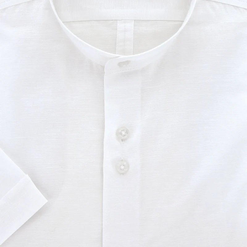 Chemisette homme col mao coupe cintrée MAAO Emporio balzani