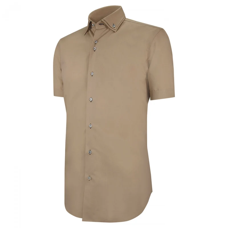 Chemisette homme double col coupe cintrée DIOBLO Emporio balzani