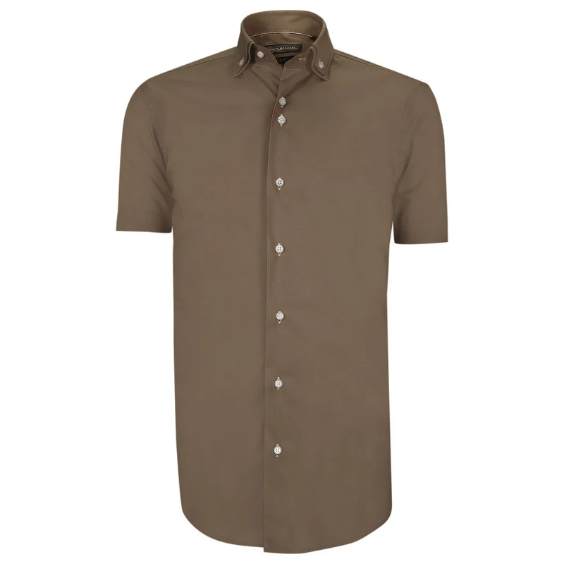 Chemisette homme double col coupe cintrée DIOBLO Emporio balzani