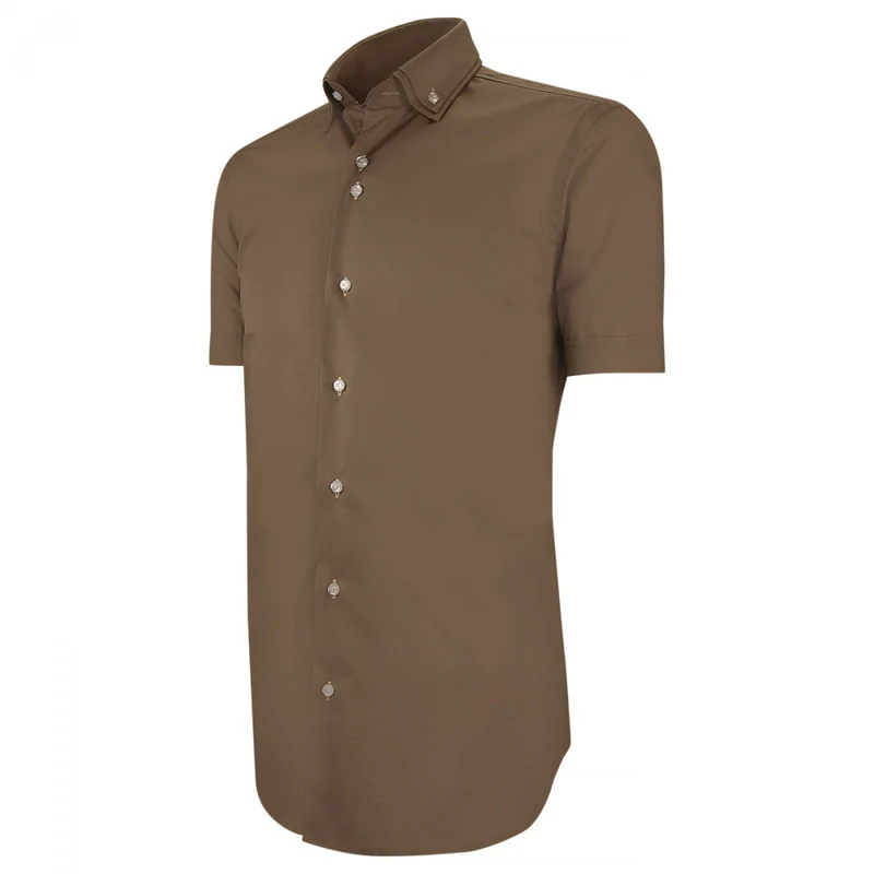 Chemisette homme double col coupe cintrée DIOBLO Emporio balzani
