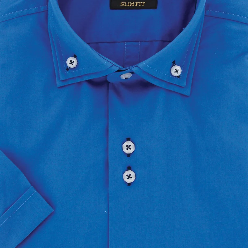 Chemisette homme double col coupe cintrée DIOBLO Emporio balzani