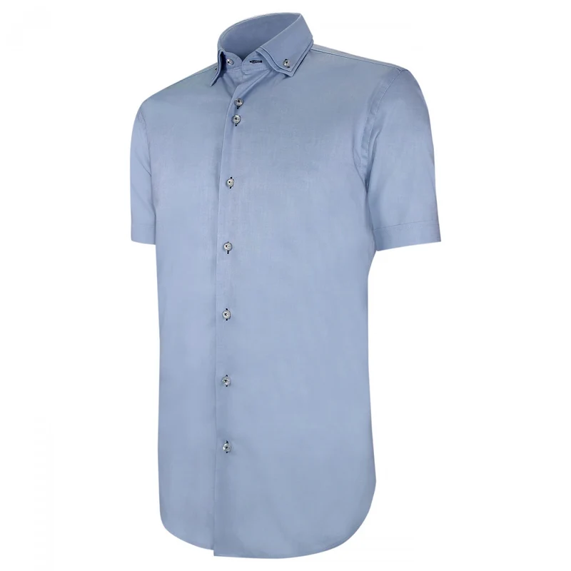 Chemisette homme double col coupe cintrée DIOBLO Emporio balzani